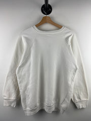 Vintage 80s DELFT Technische Hogeschool Delft Netherlands University White Crewneck