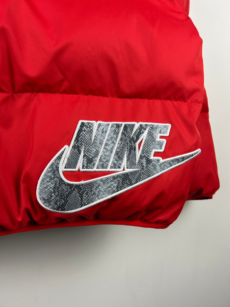 Supreme X Nike SS21 Red Reversible Puffer Jacket