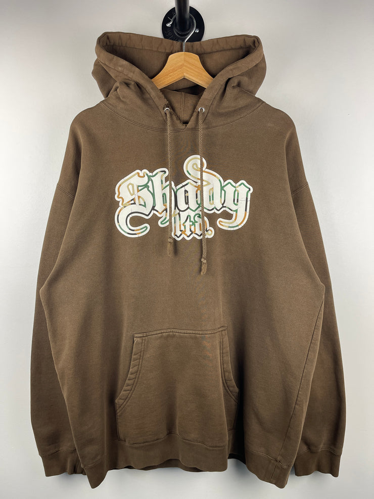 Vintage Eminem Shady LTD. Brown Hoodie