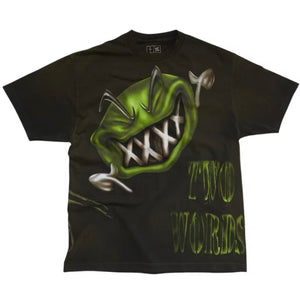 Travis Scott X WWE Two Words DX Black Tee