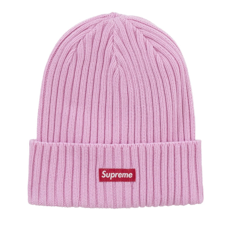 Supreme SS25 Box Logo Overdyed Pink Beanie