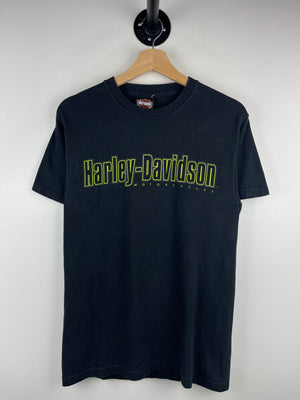 Vintage 2005 Harley Davidson Chattanooga Tennessee Black Tee
