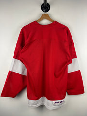 Vintage 90s NHL Pro Player Detroit Red Wings Red Hockey Jersey