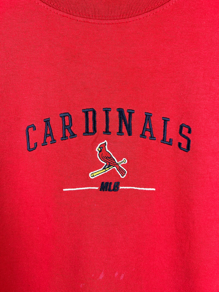 Vintage MLB CSA St Louis Cardinals Embroidered Red Tee