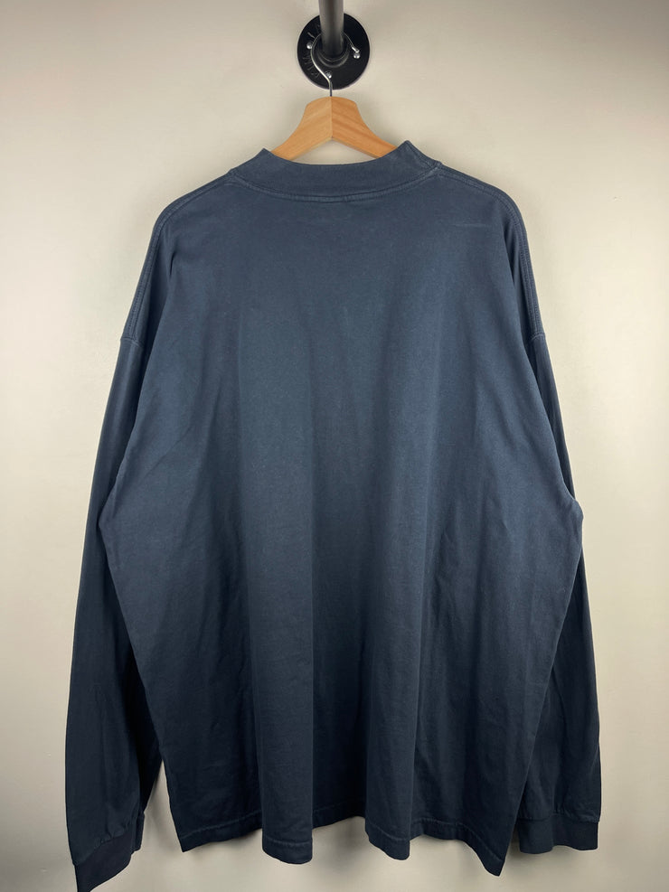Vintage Callaway Golf Navy Mock Neck Long Sleeve