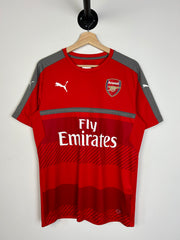 Vintage Puma Arsenal Red Soccer Jersey