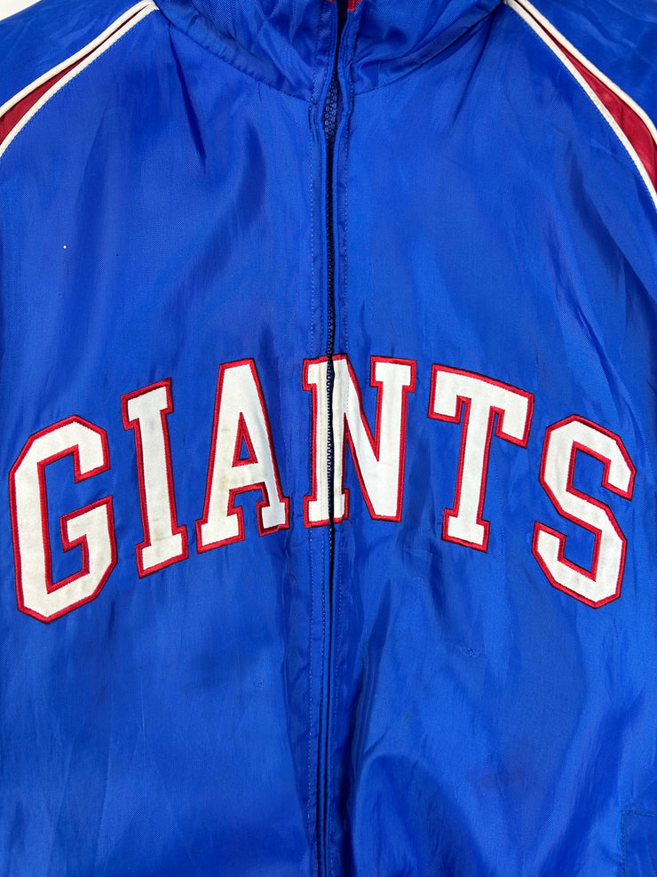 Vintage Y2K NFL New York Giants Fleece Lined Reversible Jacket