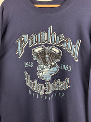 Vintage 2005 Harley Davidson Eagle London Navy Long Sleeve