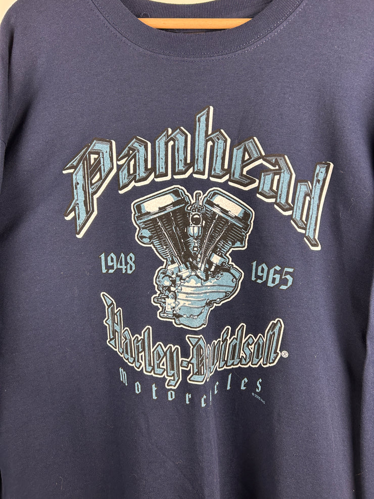 Vintage 2005 Harley Davidson Eagle London Navy Long Sleeve