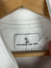 OVO Owl White Quarter Zip Sweater