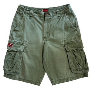 Vintage Tommy Hilfiger Faded Green Cargo Shorts