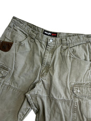 Vintage Wrangler Riggs Beige Cargo Work Pants
