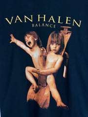 Vintage 90's Van Halen Balance Tour Black Tee