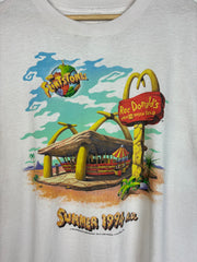 Vintage 1994 Flintstone McDonalds White Tee