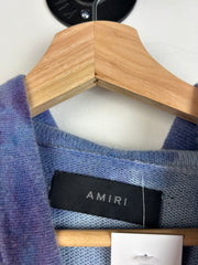 Amiri Logo Print Tie Dye Hoodie