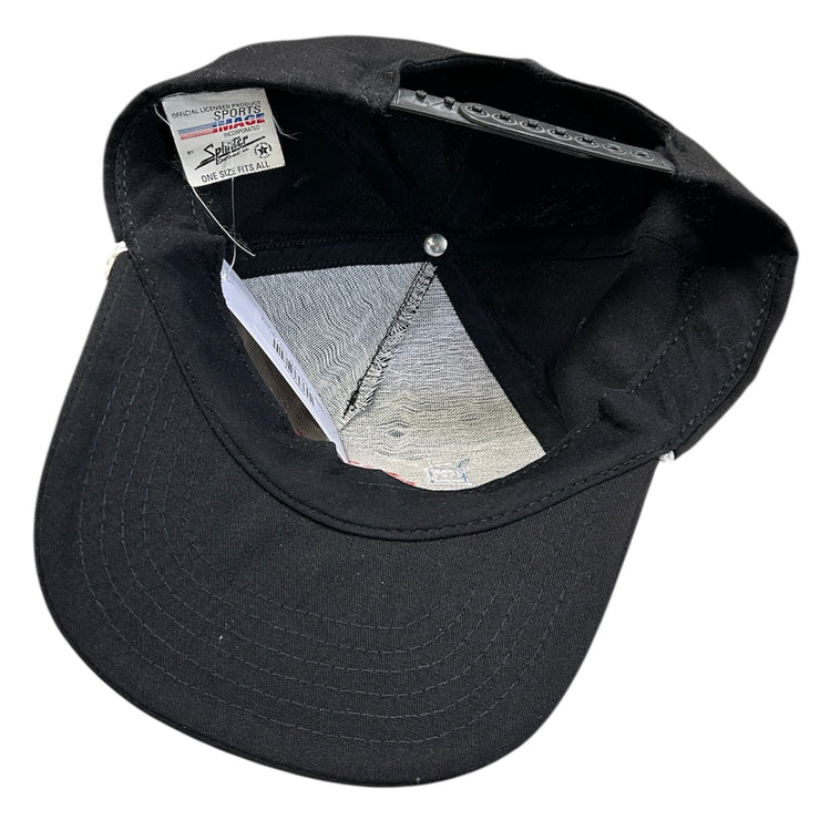 Vintage 90s Nascar Dale Earnhardt Goodwrench Racing Black Snapback Hat