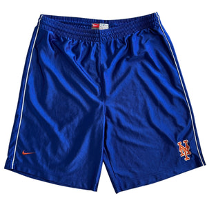 Vintage MLB Nike New York Mets Blue Shorts
