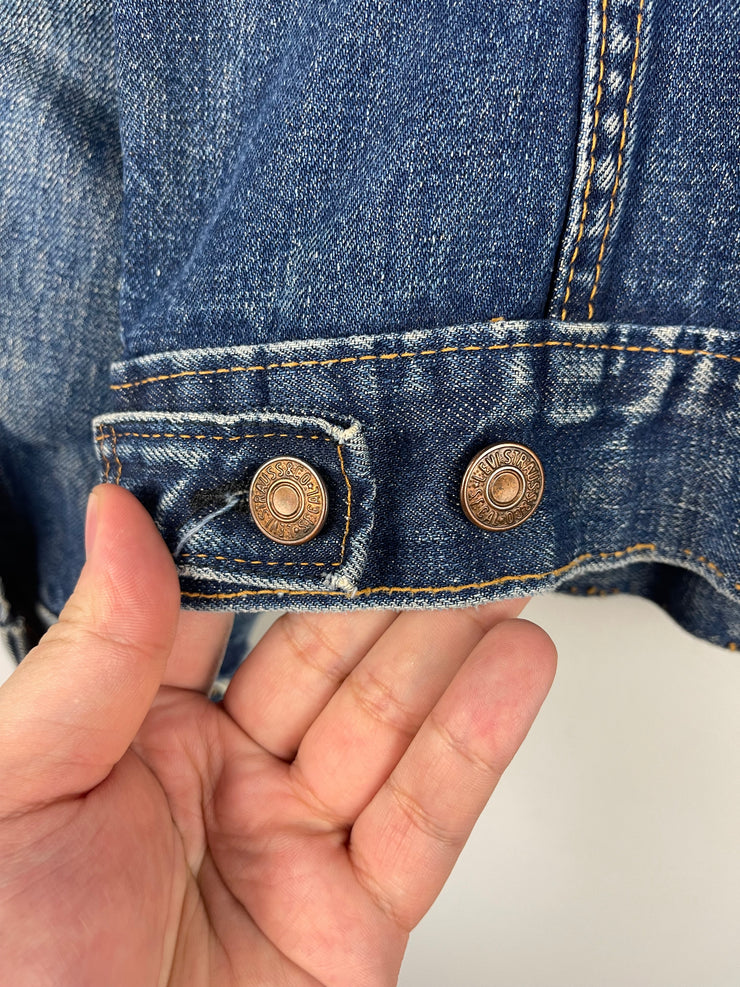 Vintage 70s Lee Riders Blue Denim Jacket