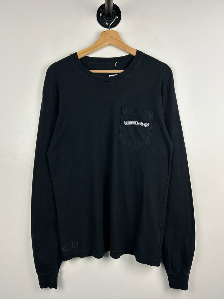 Chrome Hearts Script F*ck You Black Long Sleeve