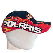 Vintage Polaris Fire On Ice Flame Hat