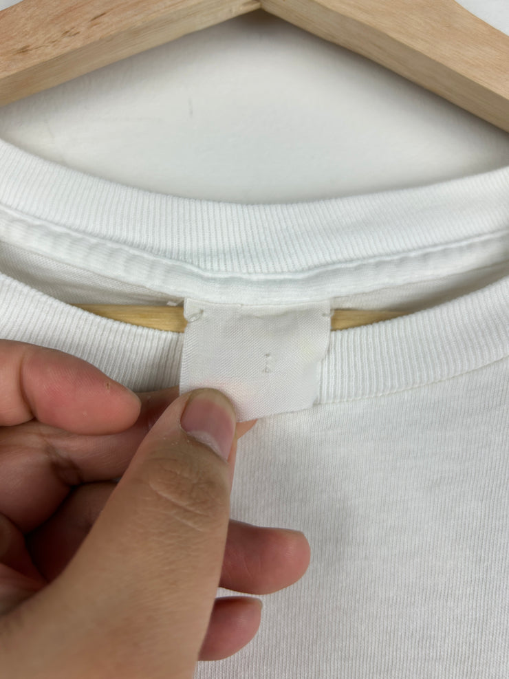 Vintage 90s Banana Republic Lion White Tee
