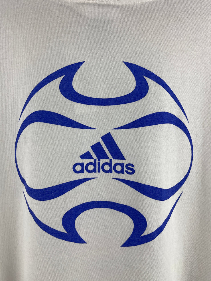 Vintage 2007 Adidas Soccer Philadelphia NSCAA White Tee