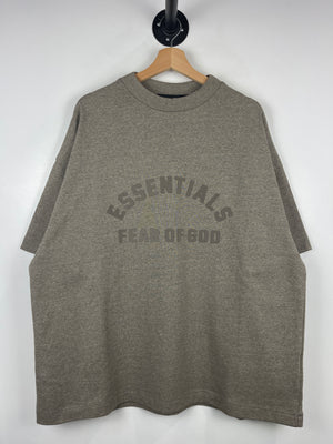 Fear Of God Essentials Core Collection Heavy Heather Grey Tee