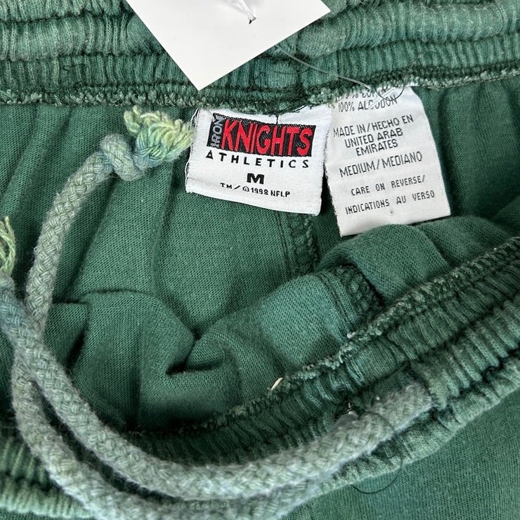 Vintage 90s NFL Green Bay Packers Embroidered Green Shorts
