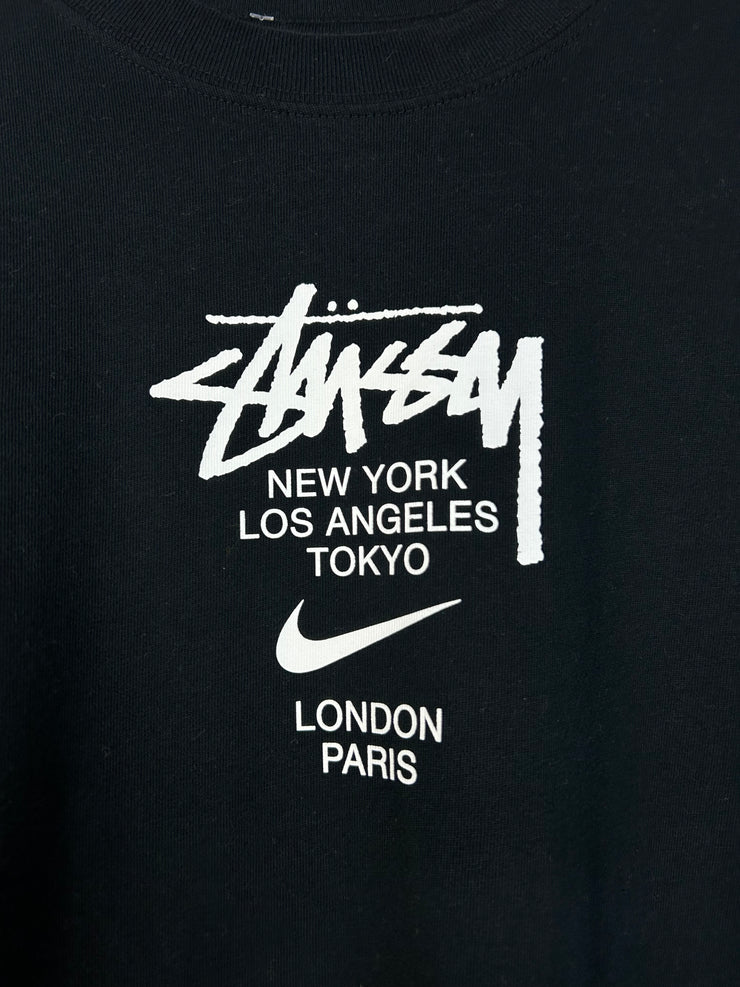 Nike X Stussy FW20 International Black Tee