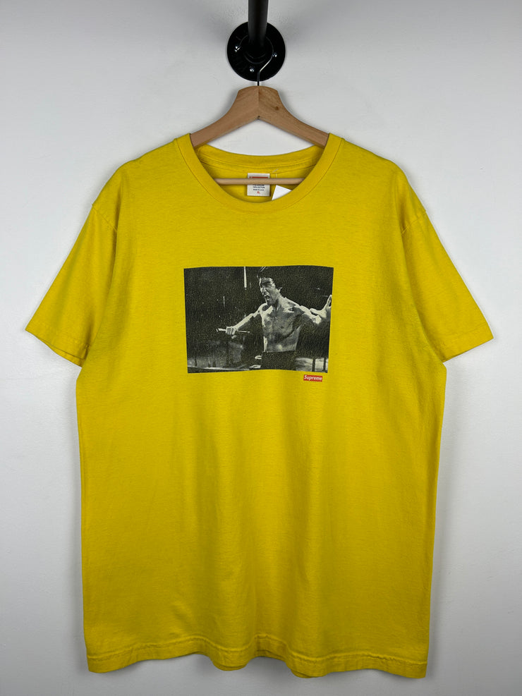 Supreme FW13 Bruce Lee Enter The Dragon Yellow Tee