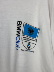 Vintage 90s BMW Club Riders Association White Long Sleeve