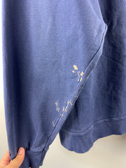 Vintage 90s Nike Mini Swoosh Navy Crewneck