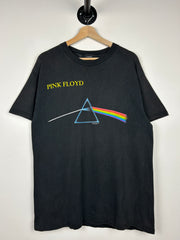 Vintage 90s Pink Floyd Dark Side Of The Moon Black Tee