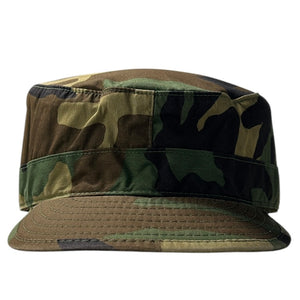 Vintage US Army Military Woodland Camo Class 1 Hat