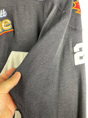 Vintage 90s Labatt Blue Beer Black Long Sleeve Jersey