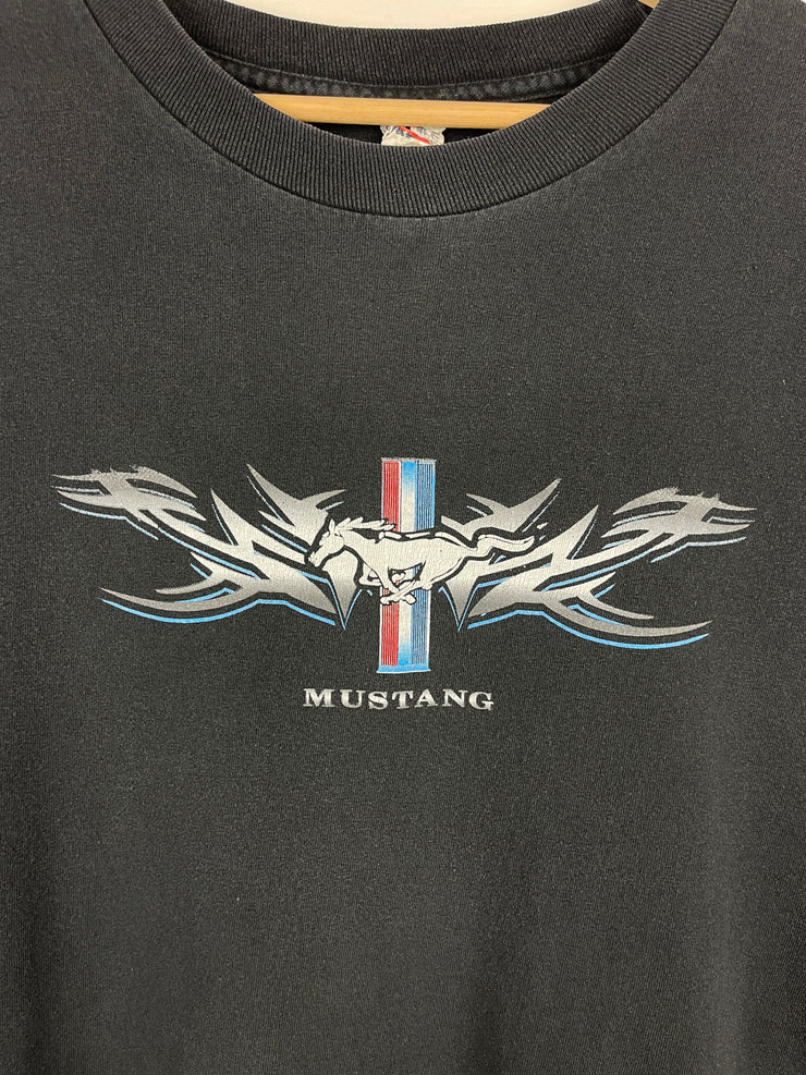 Vintage Ford Mustang Black Tee