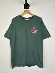 Vintage 90's Loon Mountain Skiing Green Tee