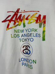 Stussy World Tour White Tee