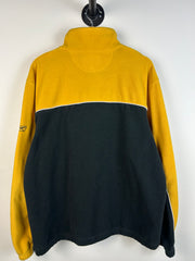 Vintage Y2K Reebok Pittsburgh Steelers Quarter Zip Black Fleece