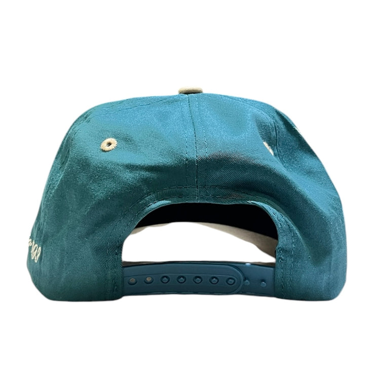 Studio 1999 LA Green & Cream Snapback Hat