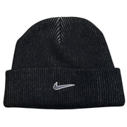 Vintage 90s Nike Swoosh Black Beanie
