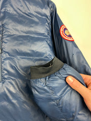 Canada Goose Lodge Down Navy Puffer Jacket