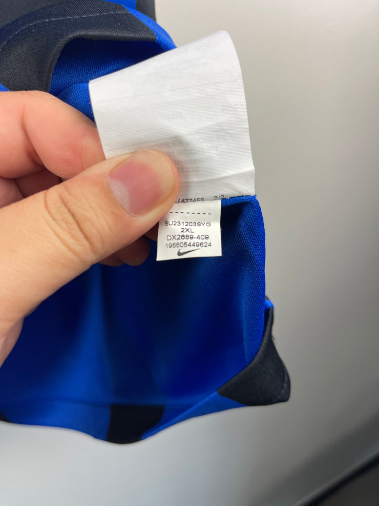 Nike 2023 Inter Milan Home Blue & Black Soccer Jersey