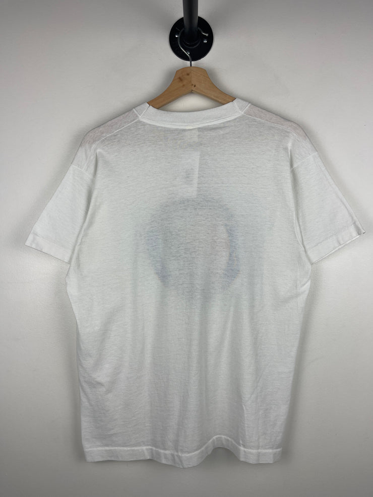 Vintage 80s Alfa Romeo Milano White Tee