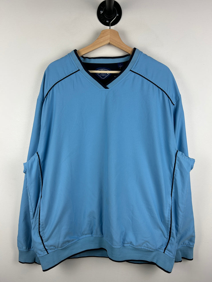 Vintage Callaway Golf Baby Blue Pullover Windbreaker