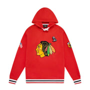 OVO X NHL Chicago Blackhawks Red Hoodie