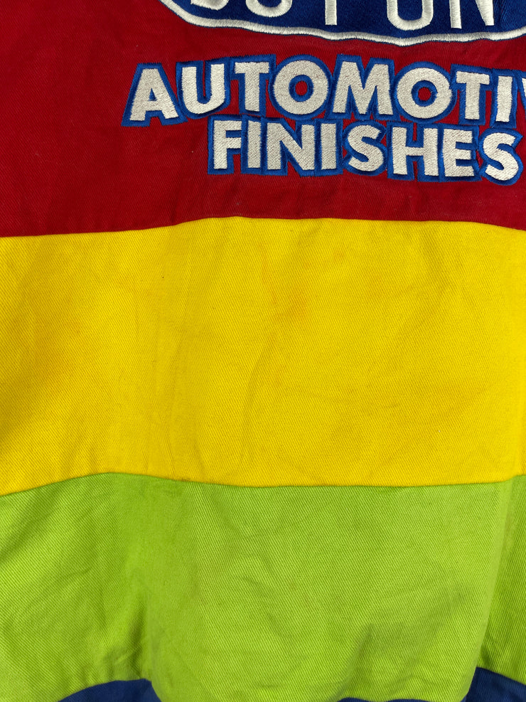 Vintage Nascar Chase Jeff Gordon Dupont Multi Colour Racing Jacket