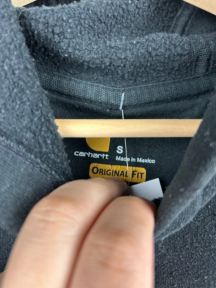 Vintage Carhartt Spellout Black Hoodie