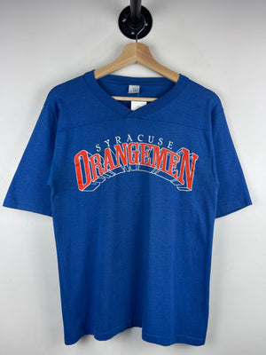 Vintage 80s Syracuse Orangemen Blue Jersey