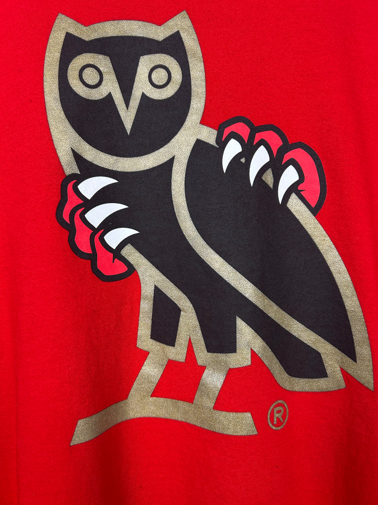 OVO Jurassic Park OG Owl Red Tee